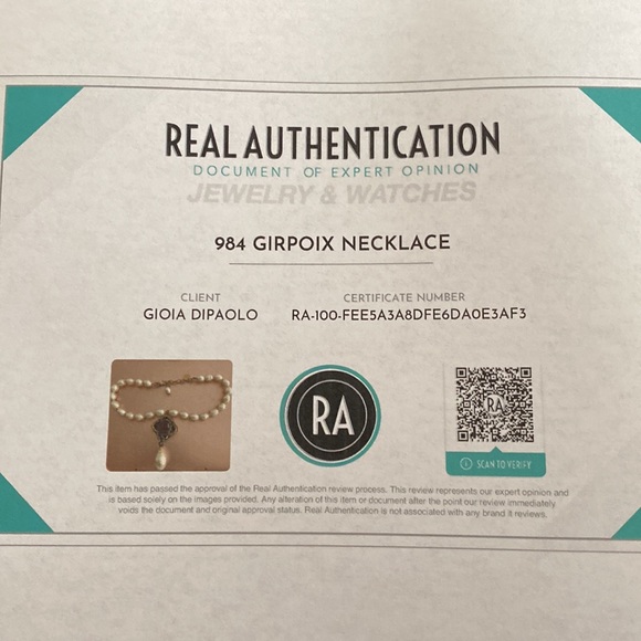 CHANEL GRIPOIX PENDANT 1984 - Picture 5 of 5